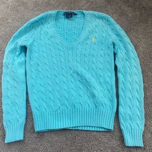 Ralph Lauren Women’s Blue Sweater Large
